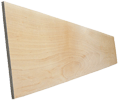 White Hard Maple Natural Retro Risers