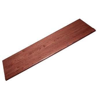 36" Red Oak Cherry Retro Tread