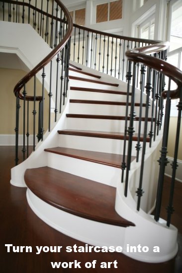 Turn your staircase into a work of art