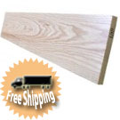 Prefinished Red Oak Risers