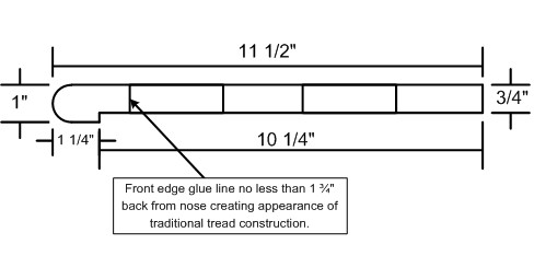 Replacement Stair Tread