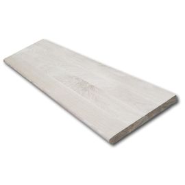 White Oak Unfinished Traditional Stair Tread Closed 42 in