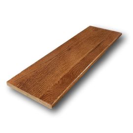 Red Oak Lowcountry Toffee Traditional Stair Tread Closed 36 in