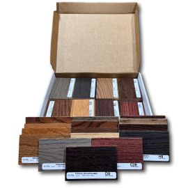 Red Oak LOW SHEEN Stain Colors Sample Pack