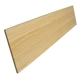 Red Oak Natural (Prefinished Clear) Retro Riser 42 in