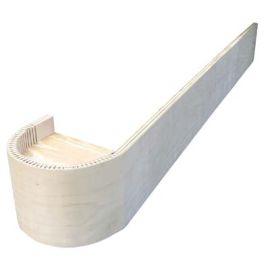 Unfinished Single Turnout Starter Riser