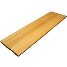 White Oak Rift And Quartered Unfinished Traditional Stair Tread Closed 42 in