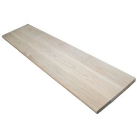 White Oak Unfinished Traditional Stair Tread Closed 60 in