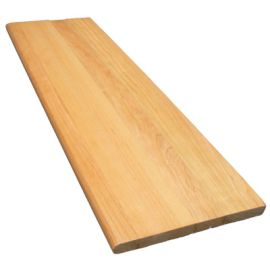 American Cherry Unfinished Traditional Stair Tread Closed 36 in
