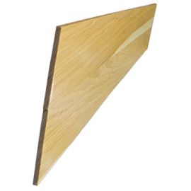 Hickory Unfinished Retro Riser 36 in