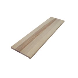 Hickory Unfinished Retro Stair Tread Closed 94 in