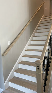 Traditional Wood Stair Risers